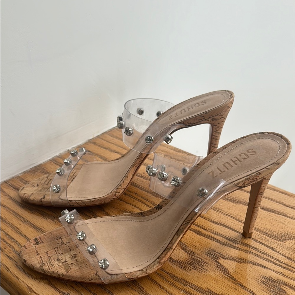Schutz Heel Sandals